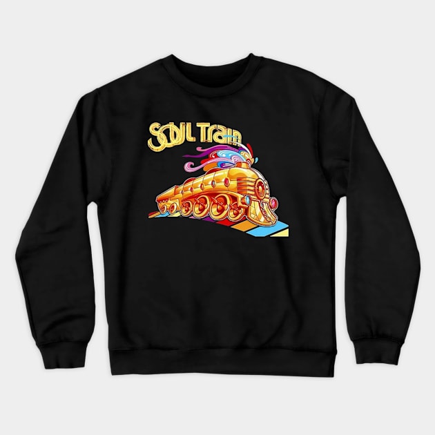 Soul Train Revolution Crewneck Sweatshirt by Confused Reviews